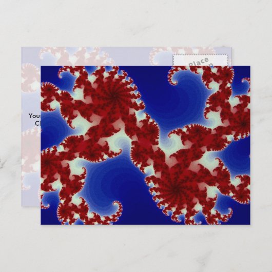 Schöner Gemini Postkarte (Vorne/Hinten)