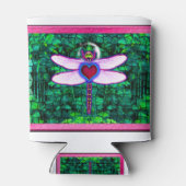 Schöner Gerahmter Artwor "Crackel Gerahmt Dragonfl Dosenkühler (Rückseite)