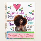 Schöner, gesegneter und beschäftigter Monatsplaner Planer (Vorderseite)