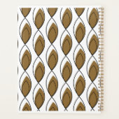 Schöner, gesegneter und beschäftigter Monatsplaner Planer (Rückseite)