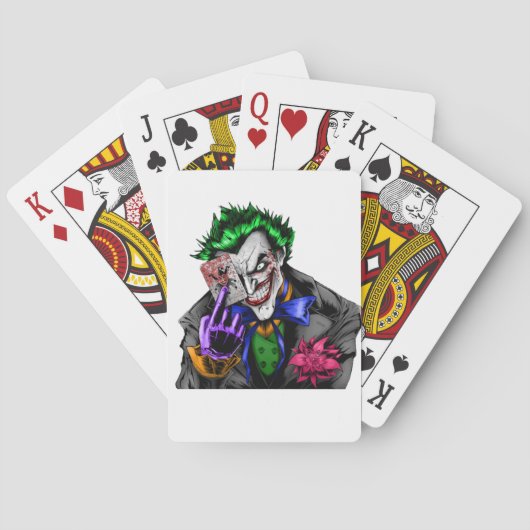 Schöner gestalteter Joker Spielkarten-Zazzer Spielkarten (Rückseite)