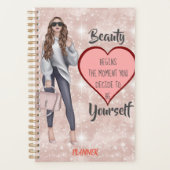 Schöner Girl Planner Planer (Vorderseite)