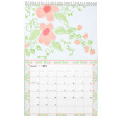 Schöner Girly Flows Designer Kalender (Mär 2026)