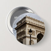 Schöner girly Vintager Paris-Knopf Button (Vorne & Hinten)