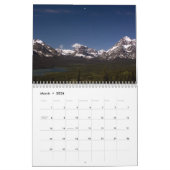 Schöner Glacier Nationalpark-Kalender Kalender (Mär 2026)