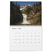 Schöner Glacier Nationalpark-Kalender Kalender (Feb 2026)