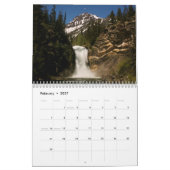 Schöner Glacier Nationalpark-Kalender Kalender (Feb 2027)