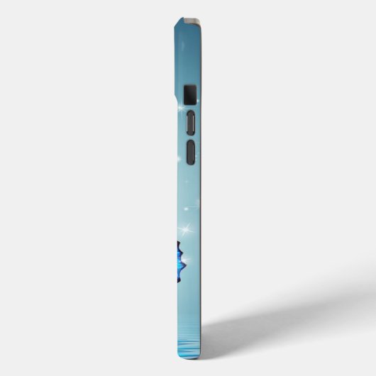 schöner, glänzender Schmetterling Case-Mate iPhone Hülle (Rückseite / Links)