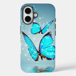 schöner, glänzender Schmetterling iPhone 16 Hülle