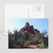 schöner Glockenrock Postkarte (Vorne/Hinten)