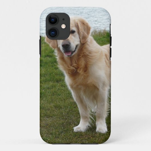 Schöner Golden Retriever Dog Stehend Case-Mate iPhone Hülle (Rückseite)
