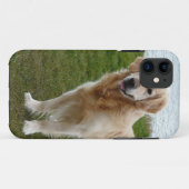 Schöner Golden Retriever Dog Stehend Case-Mate iPhone Hülle (Rückseite (Horizontal))
