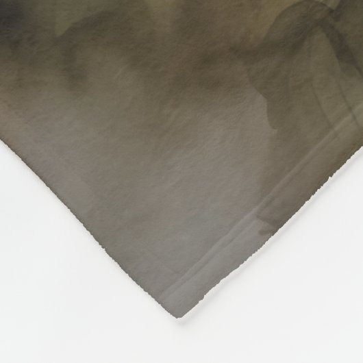 Schöner Golden Retriever Fleecedecke (Ecke)