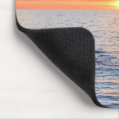 Schöner Golden Sunset Individuelle Name Mousepad (Ecke)