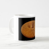 Schöner Golden Torus Kaffeetasse (Vorderseite Links)