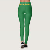Schöner goldener Gürtel Leggings (Rückseite)