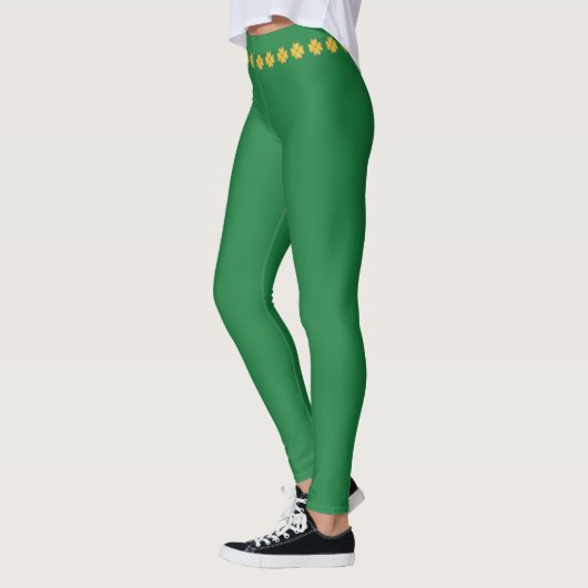 Schöner goldener Gürtel Leggings (Links)