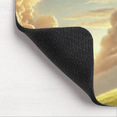 Schöner Gott beobachtet sein Kind Mousepad (Ecke)