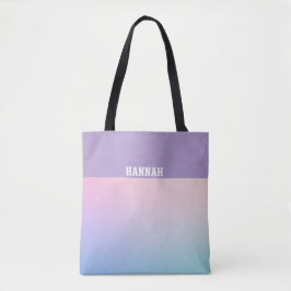 Schöner Gradient Rosa Lila  Tasche
