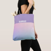 Schöner Gradient Rosa Lila  Tasche (Von Nahem)