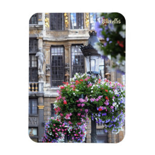 Schöner Grand Place von Brüssel, Belgien Magnet