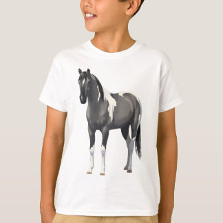 Schöner Grauer Pinto Grulla Paint Horse Stallion T-Shirt