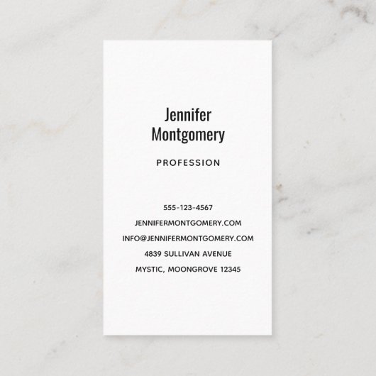 Schöner grauer Wolf in einem dunklen Wald Visitenkarte (Rückseite)