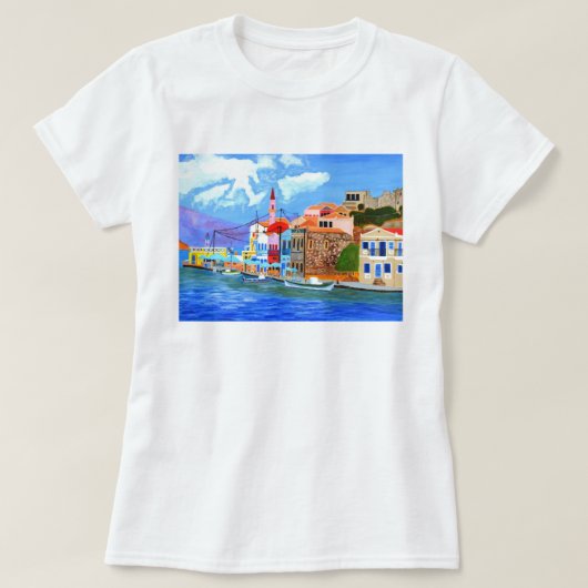 Schöner griechischer T - Shirt Plus Größe (Design vorne)