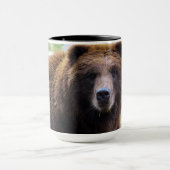 Schöner Grizzlybär Tasse (Zentrum)