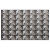 Schöner große Pyrenäen-Hund Stoff (Fat Quarter (45,7 x 55,9 cm))