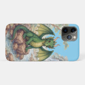 Schöner grüner Drache Case-Mate iPhone Hülle (Rückseite (Horizontal))
