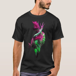 Schöner Guppy-Fisch Fancy Guppies Thailändischer K T-Shirt