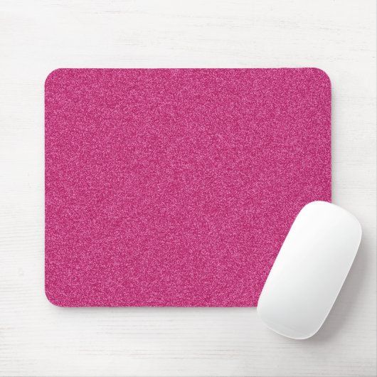 Schöner, gürtelrosa Glitzer-Hintergrund Mousepad (Mit Mouse)