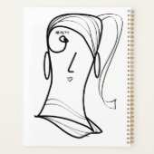 Schöner Haarschwanz Planer (Rückseite)