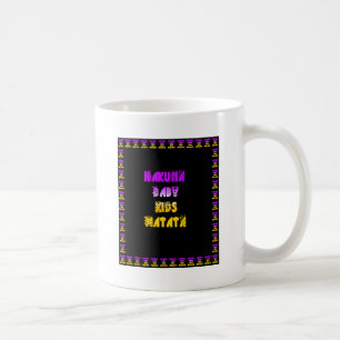 Schöner Hakuna Matata-Kunst Druck Kaffeetasse