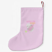 Schöner Hamster Weihnachts-Strumpf Kleiner Weihnachtsstrumpf (Rückseite)