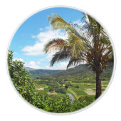 "SCHÖNER HANALEI-ÜBERBLICK" KERAMIKKNAUF (Vorderseite)