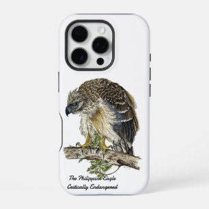 Schöner handgemalter gefährdeter Adler iPhone 16 Pro Hülle