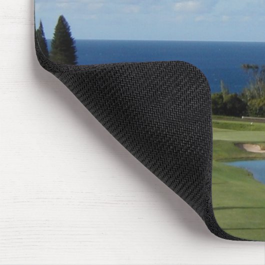 Schöner Hawaii-Golfplatz Mousepad (Ecke)