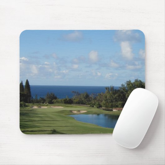 Schöner Hawaii-Golfplatz Mousepad (Mit Mouse)