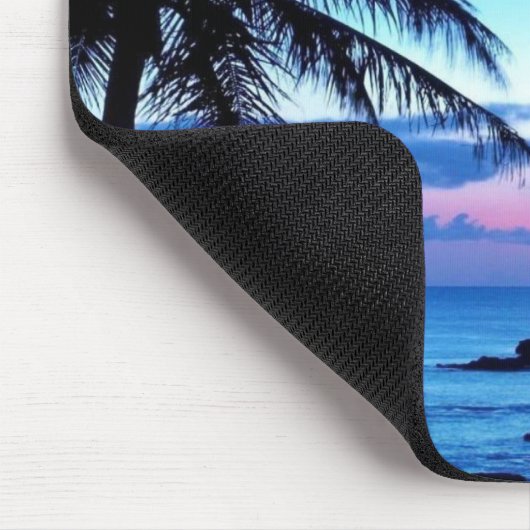 schöner Hawaii-Strand Mousepad (Ecke)