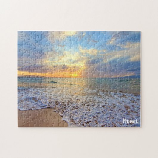 Schöner Hawaiian Sunset Puzzle (Horizontal)