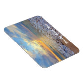 Schöner hawaiianischer Sonnenuntergang Magnet (Rechte Seite)