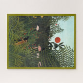 Schöner Henri Rousseaus berühmter Urwald Puzzle (Horizontal)