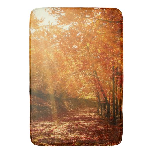 Schöner Herbst Badematte (Vorderseite Vertikal)