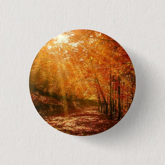 Schöner Herbst Button (Vorderseite)
