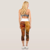 Schöner Herbst Capri Leggings (Rückseite)