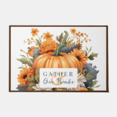 Schöner Herbst-Erntedank Pumpkin Fußmatte (Vorderseite)