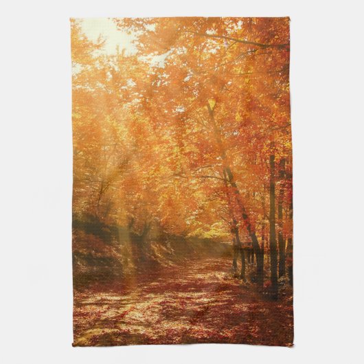 Schöner Herbst Geschirrtuch (Vertikal)