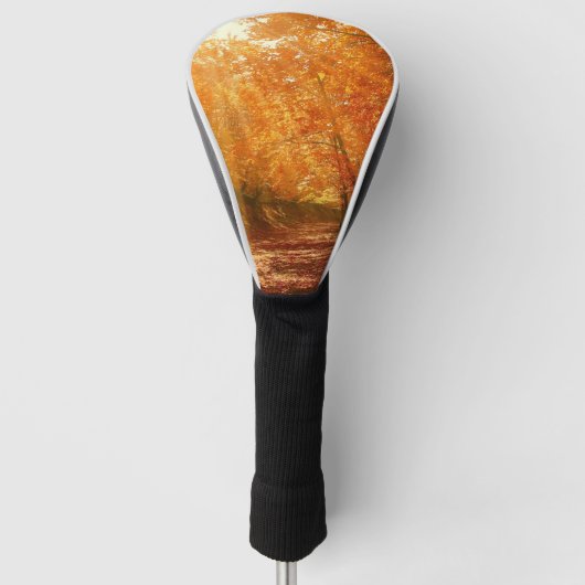 Schöner Herbst Golf Headcover (Vorderseite)